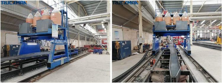Production de semi-remorques surbaissées