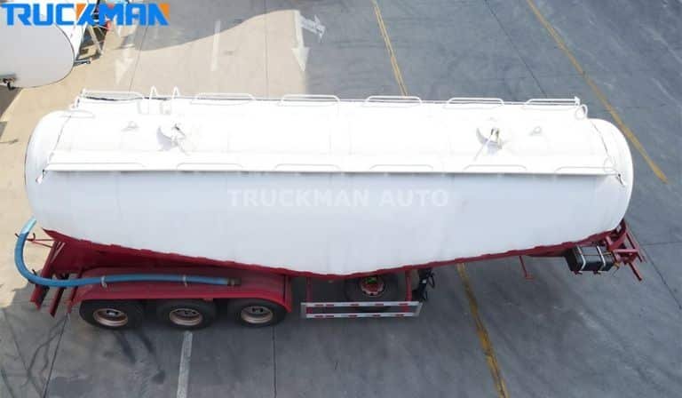 Compresseur d'air pour camion-citerne à ciment et conception de la trappe de chargement par le haut de la citerne