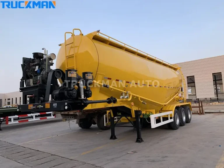 Camion-citerne de ciment en vrac de 40 CBM - Truckman Automobile