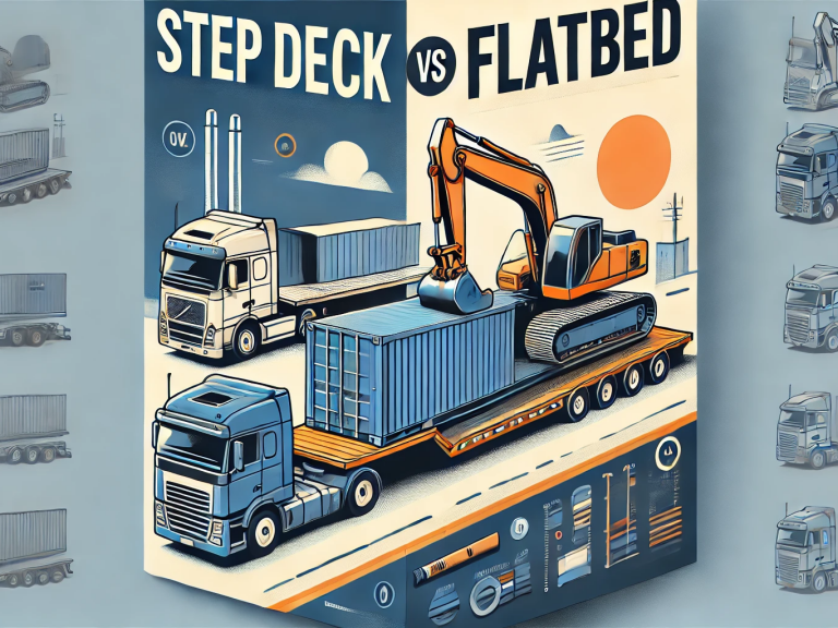 Step Deck vs Flatbed