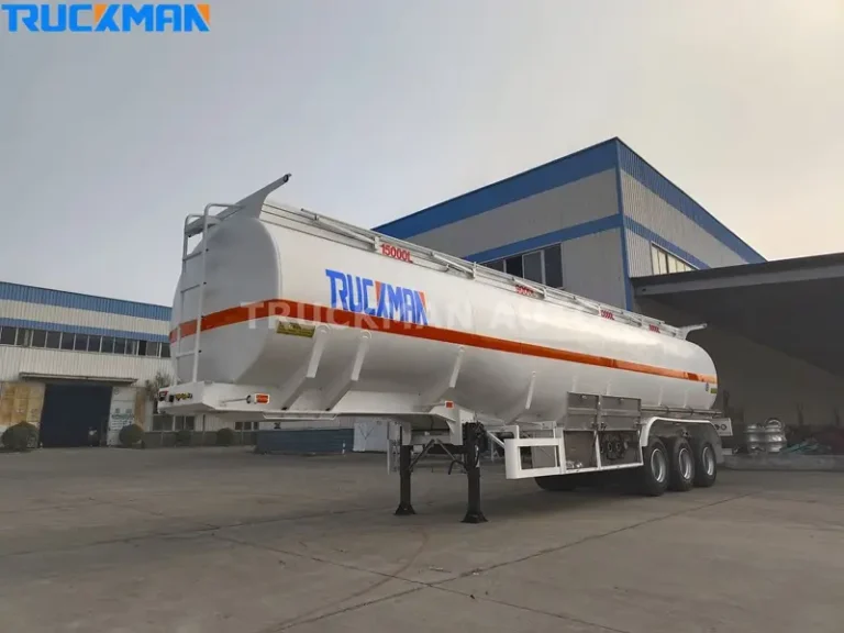 Remorque-citerne à carburant de 60000 litres à 3 essieux