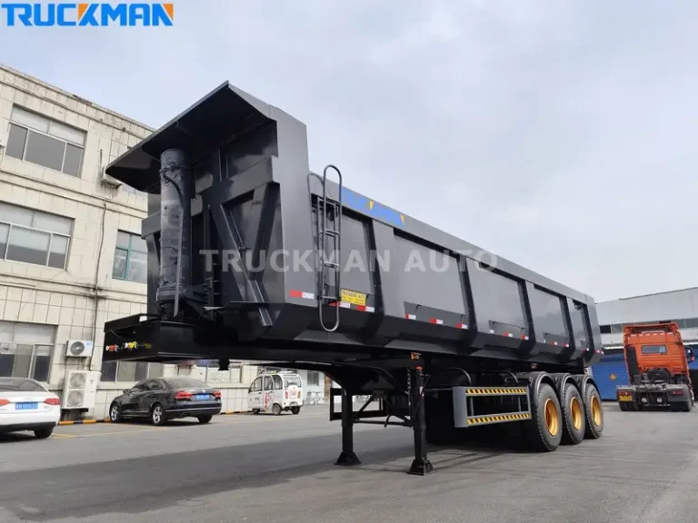 Remorque à benne basculante