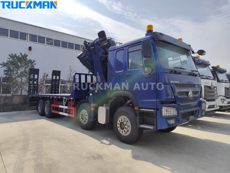 HOWO Grue montée sur camion à 12 roues