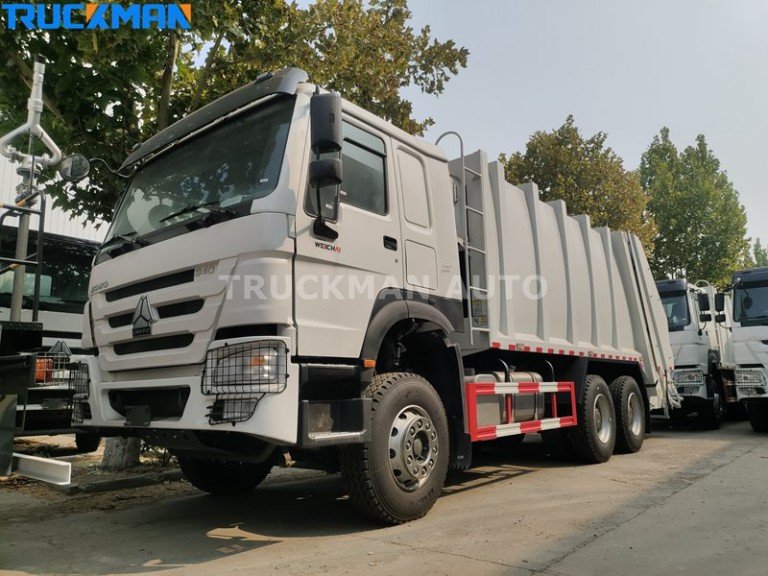 Camion à ordures HOWO 340HP Compactor