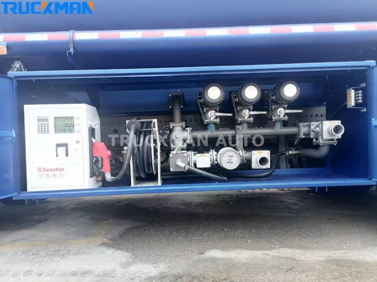 HOWO NX 6x4 Vanne de décharge de camion-citerne