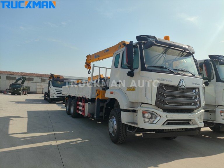 Grue montée sur camion HOWO NX