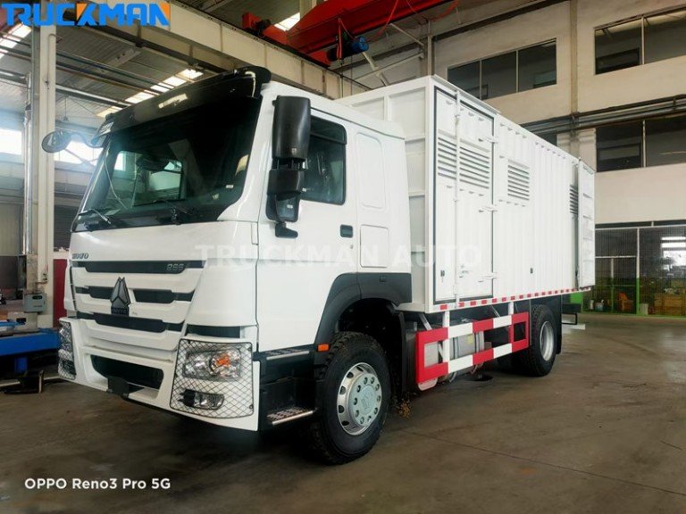 SINOTRUK HOWO Camion d’entretien d’atelier mobile