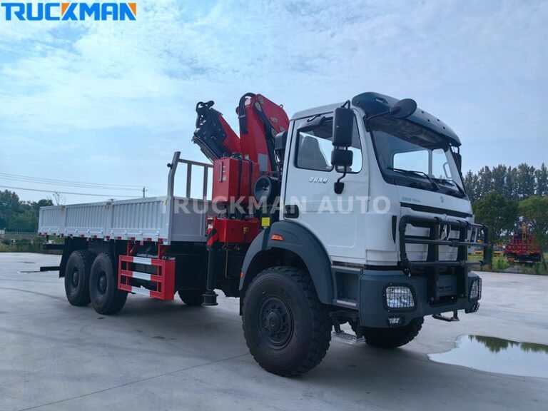 BEIBEN 6x4 grue montée sur camion