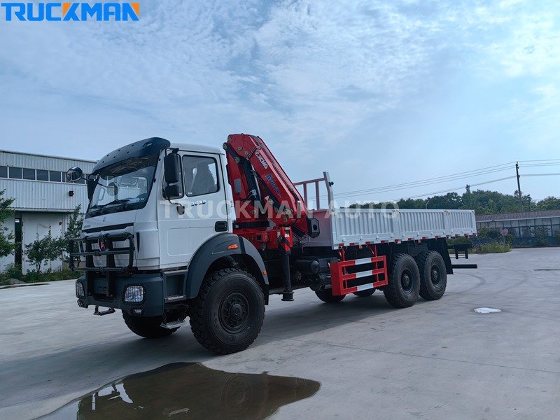 BEIBEN 6x4 grue montée sur camion