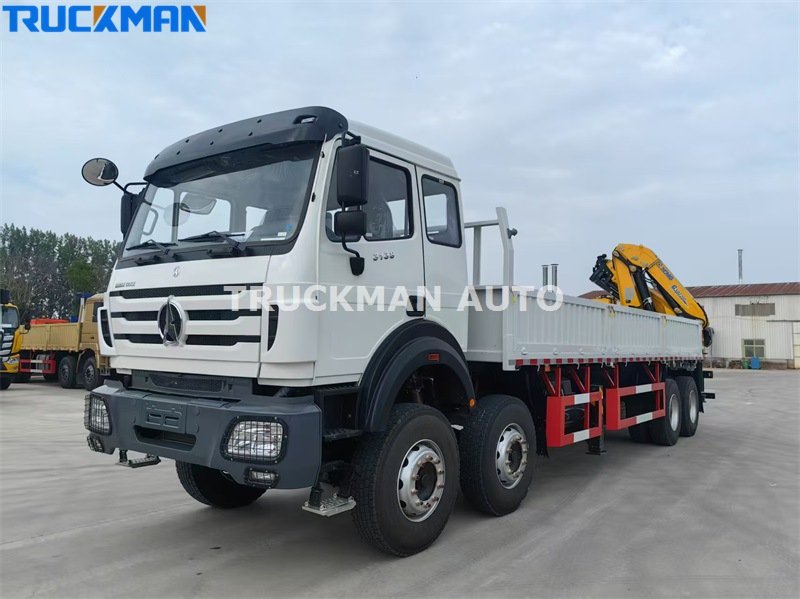 BEIBEN 8x4 Grue montée sur camion