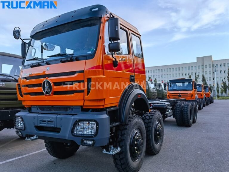 Camion BEIBEN 8x8 à traction intégrale