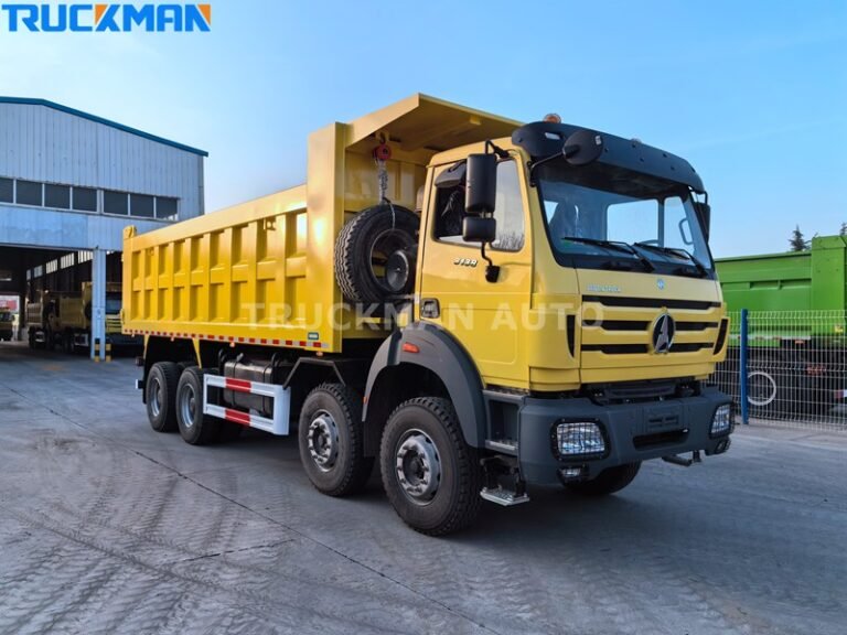 Camion à benne basculante BEIBEN 8x4 50 tonnes