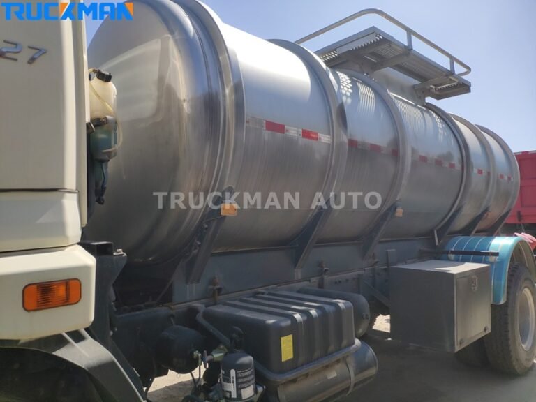 Corps de réservoir de camion d’égout sous vide FOTON