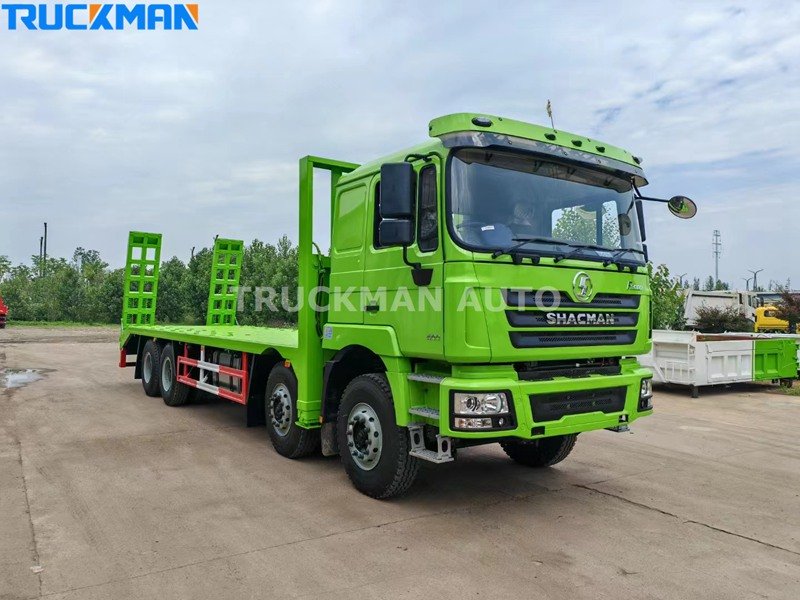 SHACMAN F3000 Camion à plateau avec échelle
