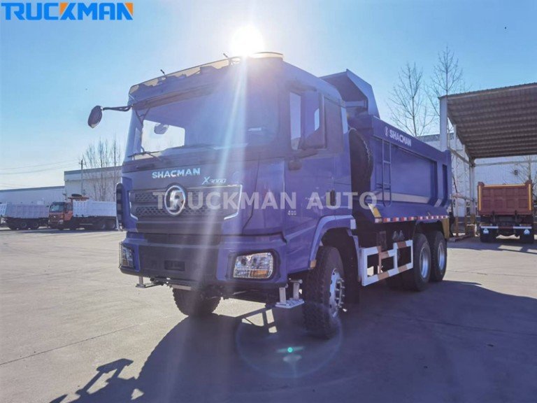 SHACMAN X3000 6x4 Camion à benne basculante