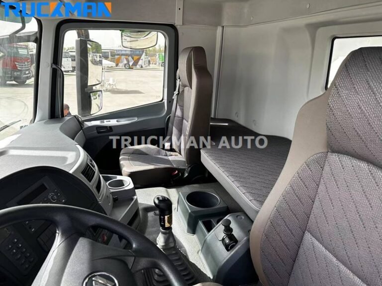 Cabine de camion à benne basculante