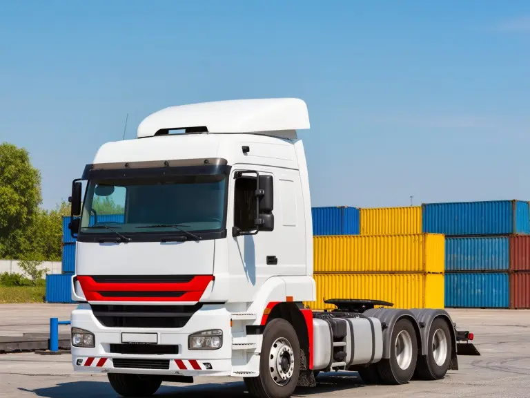 Camion tracteur semi-remorque